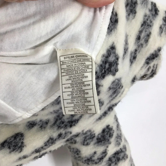 Cupcakes & Cashmere Braken Printed Full Zip Casual Moto Jacket/Shacket Size S - Picture 9 of 10